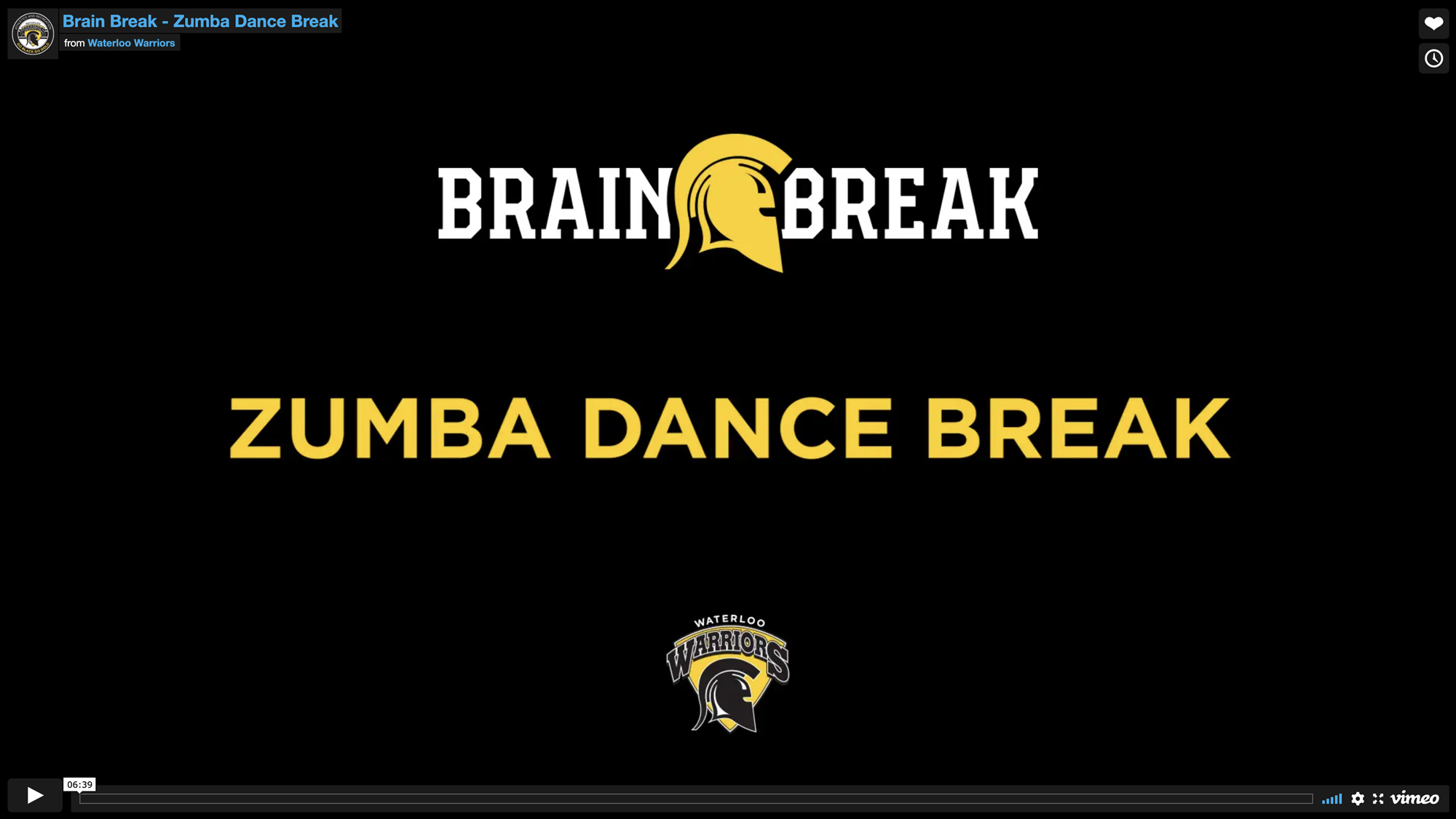 Zumba Dance Break
